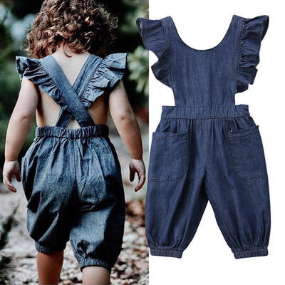 Infant Newborn Baby Girls Kids Denim Bodysuit Romper Jumpsuit Clothing Outfits
Infant Newborn Baby Girls Kids Denim Bodysuit Romper Jumpsuit Clothing Outfits