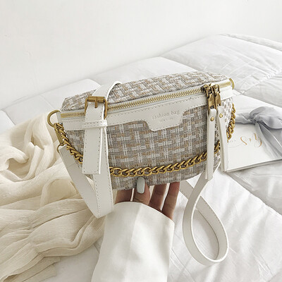 Chic retro bag fashion simple woven womens bag new 2019 Korean version of Joker chest bag shoulder Messenger bag
Chic retro bag fashion simple woven womens bag new 2019 Korean version of Joker chest bag shoulder Messenger bag