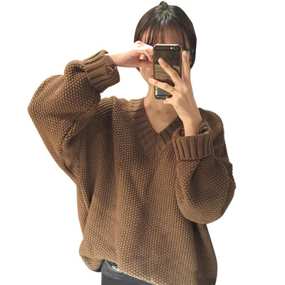 New Autumn Winter Women Sweaters Female Pullovers Casual V Neck Long Sleeve Fashion Thick Sweater For Women Warm Knitted Jumper
New Autumn Winter Women Sweaters Female Pullovers Casual V Neck Long Sleeve Fashion Thick Sweater For Women Warm Knitted Jumper