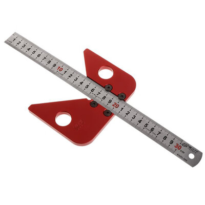 Woodworking Center Scribe 45 Degree Center Finder Line Gauge Wood Marking Ruler Measuring Scribe Tool
Woodworking Center Scribe 45 Degree Center Finder Line Gauge Wood Marking Ruler Measuring Scribe Tool
