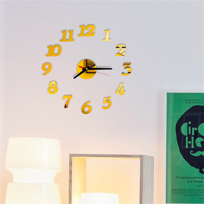 Gobestart 3D DIY Roman Numbers Acrylic Mirror Wall Sticker Clock Home Decor Mural Decals
Gobestart 3D DIY Roman Numbers Acrylic Mirror Wall Sticker Clock Home Decor Mural Decals