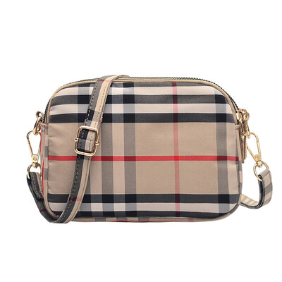 Single-shoulder mini-bag moire-bag British lattice retro-wrapped multi-compartment nylon bag
Single-shoulder mini-bag moire-bag British lattice retro-wrapped multi-compartment nylon bag