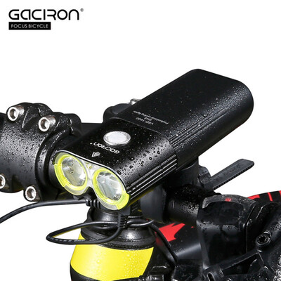GACIRON V9D - 1600 USB Rechargeable Waterproof Bike Cycling Light Bicycle Front Flashlight with Remote Switch
GACIRON V9D - 1600 USB Rechargeable Waterproof Bike Cycling Light Bicycle Front Flashlight with Remote Switch