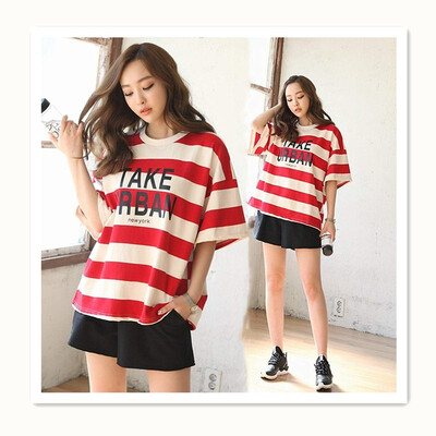 2018 sports suit female summer loose large size clothes casual running short-sleeved shorts two
2018 sports suit female summer loose large size clothes casual running short-sleeved shorts two