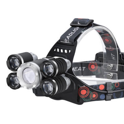 T6 USB Rechargeable LED Headlamps Waterproof Strong Light Sensor 5 Heads Fishing Lamp With ChargerEU Plug
T6 USB Rechargeable LED Headlamps Waterproof Strong Light Sensor 5 Heads Fishing Lamp With ChargerEU Plug