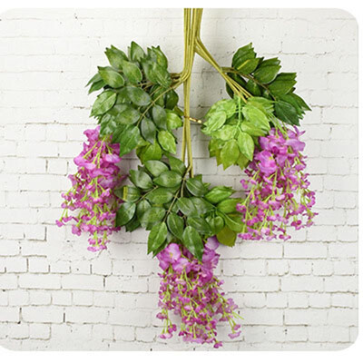 FUNNYBUNNY 361 Feet Artificial Silk Wisteria Vine Ratta Silk Hanging Flower Wedding Decor
FUNNYBUNNY 361 Feet Artificial Silk Wisteria Vine Ratta Silk Hanging Flower Wedding Decor