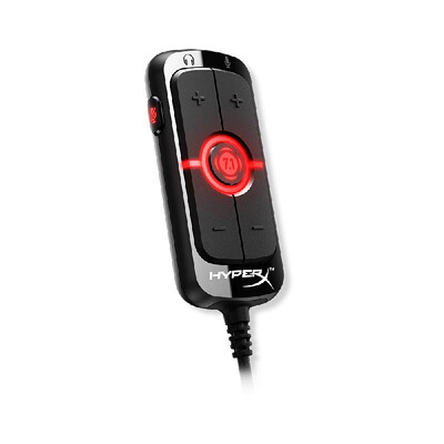 Kingston HyperX AMP USB Sound Card virtual 71 Surround Sound Built-in DPS Sound Card with 35mm Plug for HeadsetHX-USCCAMSS-BK
Kingston HyperX AMP USB Sound Card virtual 71 Surround Sound Built-in DPS Sound Card with 35mm Plug for HeadsetHX-USCCAMSS-BK