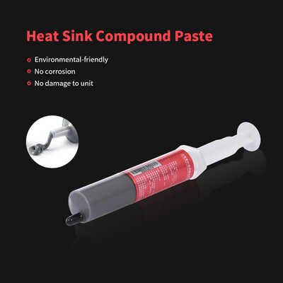 Thermal Compound Paste Heat Sink Paste Thermal Compound CPU Silicone Plaster for All Coolers DRG102
Thermal Compound Paste Heat Sink Paste Thermal Compound CPU Silicone Plaster for All Coolers DRG102
