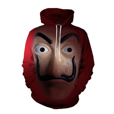 Herqw61 Unisex 3D La Casa De Papel Money Heist Bella Ciao Hoodie Mens Streetwear Pullover Sweatshirt
Herqw61 Unisex 3D La Casa De Papel Money Heist Bella Ciao Hoodie Mens Streetwear Pullover Sweatshirt