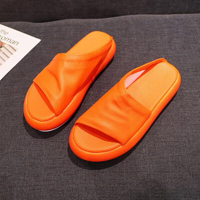 Mid-heel open-toed slippers for girls wearing summer Korean version muffin thick-soled student sandals
Mid-heel open-toed slippers for girls wearing summer Korean version muffin thick-soled student sandals
