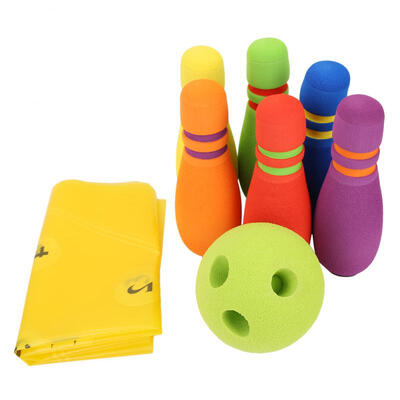 Greensen Colorful NBR Baby Educational Game Soft Noiseless Game Bowling Ball Toys Set
Greensen Colorful NBR Baby Educational Game Soft Noiseless Game Bowling Ball Toys Set