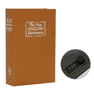 Secret Box Dictionary Safe Box Book Money Hidden Security Lock Cash Coin Storage Key Locker For Kid Gift
Secret Box Dictionary Safe Box Book Money Hidden Security Lock Cash Coin Storage Key Locker For Kid Gift