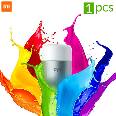 Original Xiaomi Yeelight Blue II LED Smart Bulb Color E27 9W 600 Lumens Mi Light Xiaomi Mijia Smart Phone WiFi Remote Control
Original Xiaomi Yeelight Blue II LED Smart Bulb Color E27 9W 600 Lumens Mi Light Xiaomi Mijia Smart Phone WiFi Remote Control