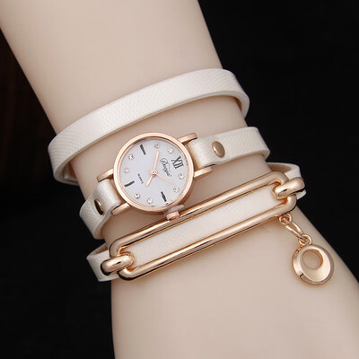 Xianlejiao sloggi ladies belt bracelet watch Three-ring winding pendant quartz watch wish hot
Xianlejiao sloggi ladies belt bracelet watch Three-ring winding pendant quartz watch wish hot