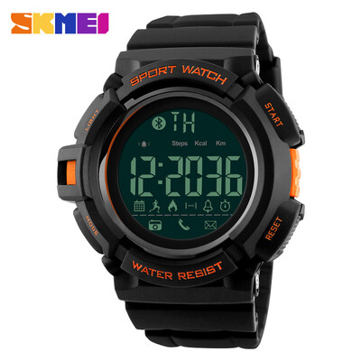 SKMEI Men Smart Sports Watches Pedometer Bluetooth Calorie Watch Fashion Digital Waterproof Wristwatches Male Clock 1245
SKMEI Men Smart Sports Watches Pedometer Bluetooth Calorie Watch Fashion Digital Waterproof Wristwatches Male Clock 1245