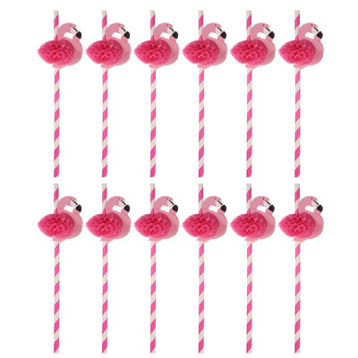 24pcsset Cute Food Grade Paper Straws for Birthday Wedding Celebration&Party Multifunctional Straws with Flamingo Decorated
24pcsset Cute Food Grade Paper Straws for Birthday Wedding Celebration&Party Multifunctional Straws with Flamingo Decorated