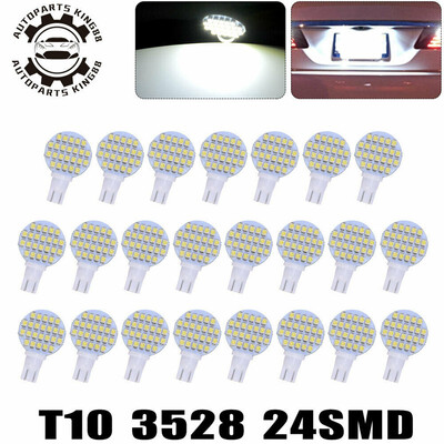 20x Pure White T10 24SMD LED Reading Dome Map Interior Light Bulbs 168 192 194 
20x Pure White T10 24SMD LED Reading Dome Map Interior Light Bulbs 168 192 194