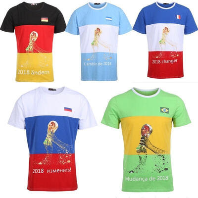 2018 Russia World Cup Customized Football Soccer Jersey Men Women Short Sleeve T-Shirts Tee New in Fashion
2018 Russia World Cup Customized Football Soccer Jersey Men Women Short Sleeve T-Shirts Tee New in Fashion