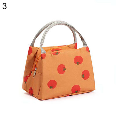 Fashion Fruit Printed Thermal Insulation Office Picnic Food Bento Lunch Tote Bag
Fashion Fruit Printed Thermal Insulation Office Picnic Food Bento Lunch Tote Bag