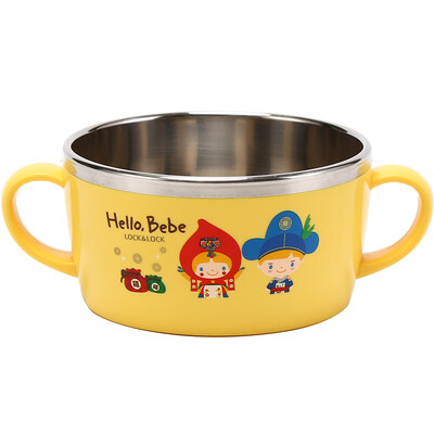 Lock & Lock Block & LOCK HelloBeBe Childrens Bowl Imported Stainless Steel Cutlery Cartoon Double Handle Soup Bowl Baby Rice Bowl 250ml LBB484
Lock & Lock Block & LOCK HelloBeBe Childrens Bowl Imported Stainless Steel Cutlery Cartoon Double Handle Soup Bowl Baby Rice Bowl 250ml LBB484