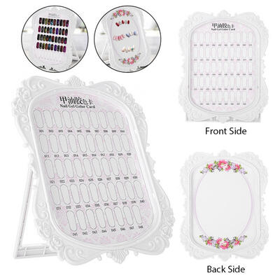 Greensen Nail Art Display Stand Flower Design 48 Colors Nail Polish Gel Card Nail Practice Manicure Tool
Greensen Nail Art Display Stand Flower Design 48 Colors Nail Polish Gel Card Nail Practice Manicure Tool
