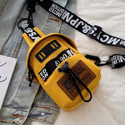 Womens small bag 2019 new tide Korean leisure shoulder bag fashion Joker canvas slung chest bag
Womens small bag 2019 new tide Korean leisure shoulder bag fashion Joker canvas slung chest bag