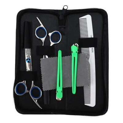 Greensen 5pcs Professional Haircut Scissors Barber Cutting Thinning Shear Comb Set Hairdressing Tool
Greensen 5pcs Professional Haircut Scissors Barber Cutting Thinning Shear Comb Set Hairdressing Tool