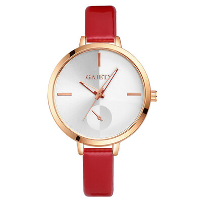 Minimalism Womens Watches Scale Disc Ladies Quartz Movement Wristwatch Golden Border Leather Strap Clock Fashion Montre Femme50
Minimalism Womens Watches Scale Disc Ladies Quartz Movement Wristwatch Golden Border Leather Strap Clock Fashion Montre Femme50