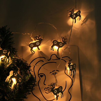 Tailored Iron Deer Battery 2M String Lights 10 LED Outdoor Indoor Christmas Tree Xmas
Tailored Iron Deer Battery 2M String Lights 10 LED Outdoor Indoor Christmas Tree Xmas