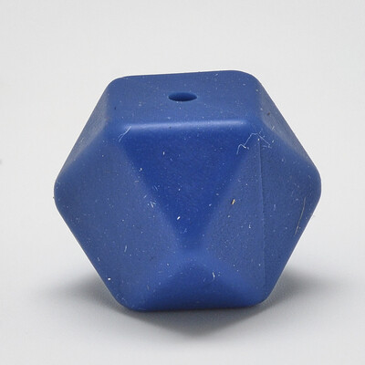 Food Grade Environmental Silicone Beads Chewing Beads For Teethers DIY Nursing Necklaces Making Faceted Cube MarineBlue 14x14
Food Grade Environmental Silicone Beads Chewing Beads For Teethers DIY Nursing Necklaces Making Faceted Cube MarineBlue 14x14