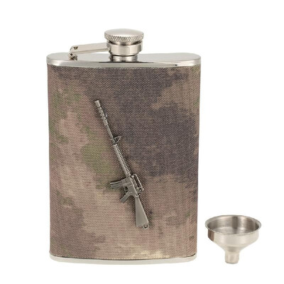 Outdoor Camping Stainless Steel Hip Flask with Small Funnel Alcohol Liquor Wine Flagon Mens Gift
Outdoor Camping Stainless Steel Hip Flask with Small Funnel Alcohol Liquor Wine Flagon Mens Gift