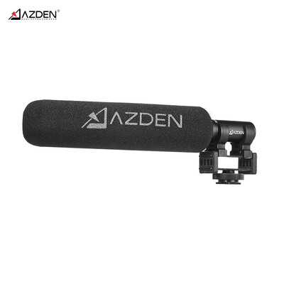 AZDEN SGM-DSLR Super Cardioid Directional Microphone Mic with Windscreen Shockproof for Canon Nikon Sony DSLR Camera Audio Video I
AZDEN SGM-DSLR Super Cardioid Directional Microphone Mic with Windscreen Shockproof for Canon Nikon Sony DSLR Camera Audio Video I