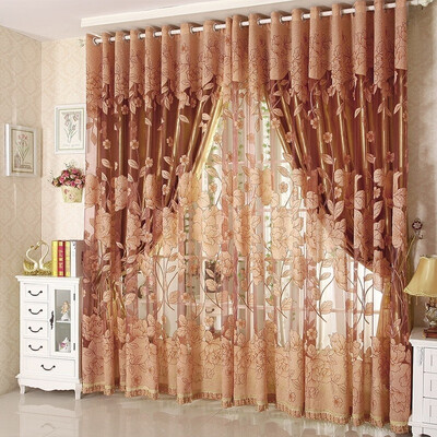 Tulle for Windows Curtain Jacquard Embroidered Volie Sheer Blackout Curtains for Living Room Bedroom Blinds Panel
Tulle for Windows Curtain Jacquard Embroidered Volie Sheer Blackout Curtains for Living Room Bedroom Blinds Panel