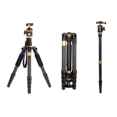 QZSD Q888C Pro Tripod Monopod Carbon Fiber with Ball Head Portable Detachable Changeable Traveling for SLR Camera
QZSD Q888C Pro Tripod Monopod Carbon Fiber with Ball Head Portable Detachable Changeable Traveling for SLR Camera