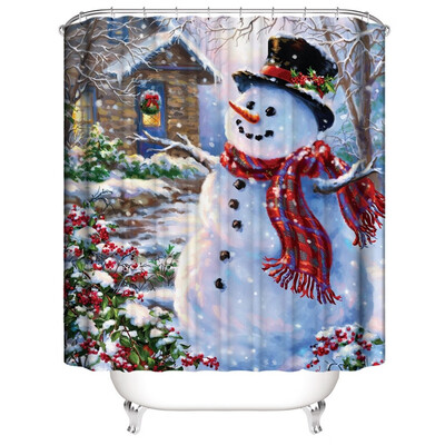 Tailored Non Slip Toilet Polyester Cover Mat Set Bathroom Shower Curtain