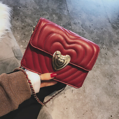 Ins Super Fire Chain Bag Female 2019 New Korean Girls Fashion Love Lock Small Square Bag Single Shoulder Messenger Bag
Ins Super Fire Chain Bag Female 2019 New Korean Girls Fashion Love Lock Small Square Bag Single Shoulder Messenger Bag