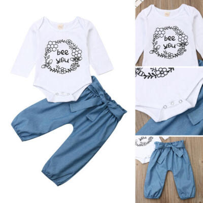 US Newborn Infant Baby Girls Autumn Clothes Tops Romper Floral Pants Outfits Set
US Newborn Infant Baby Girls Autumn Clothes Tops Romper Floral Pants Outfits Set