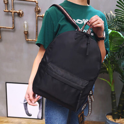 Tailored Unisex Solid Backpack School travel Double Shoulder Bag Zipper Bag 
Tailored Unisex Solid Backpack School travel Double Shoulder Bag Zipper Bag