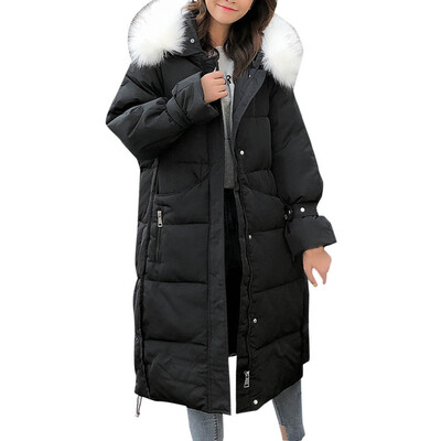 Toponeto Women Outerwear Fur Hooded Button Coat Long Solid Jackets Pocket Coats
Toponeto Women Outerwear Fur Hooded Button Coat Long Solid Jackets Pocket Coats