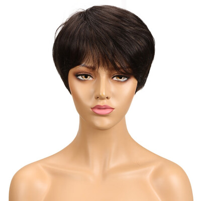 Noble Peruvian Straight Human Hair Wigs Remy Non Lace Front Human Hair Wigs With Bangs Perruque Cheveux Humain
Noble Peruvian Straight Human Hair Wigs Remy Non Lace Front Human Hair Wigs With Bangs Perruque Cheveux Humain