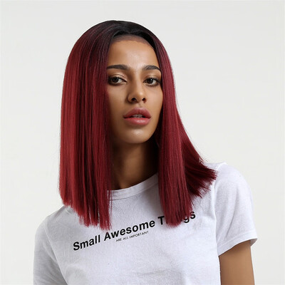 Element Straight Synthetic Hair Lace Front 134 T Part Bob Wig 14" Wigs for Black Women 6 Colors Ombre Hair Choice Cosplay Wig
Element Straight Synthetic Hair Lace Front 134 T Part Bob Wig 14" Wigs for Black Women 6 Colors Ombre Hair Choice Cosplay Wig