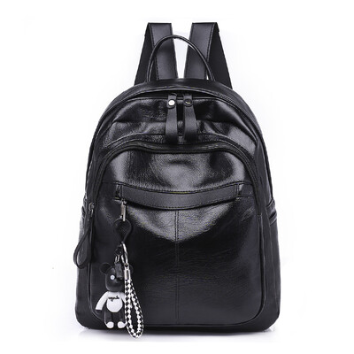 Fashion backpack female tide Korean version of small waterproof backpack soft pu leisure student bag backpack
Fashion backpack female tide Korean version of small waterproof backpack soft pu leisure student bag backpack