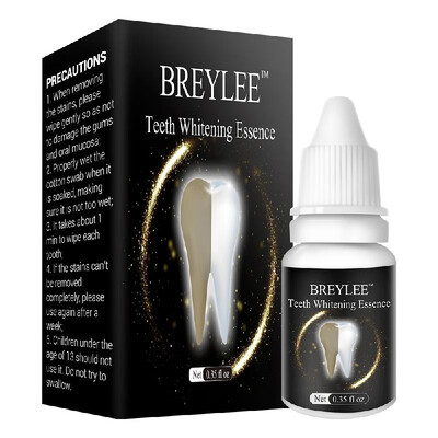 1 Bottle 10ML BREYLEE Teeth Whitening Essence Liquid Mouth Cleaning Tools Toothpaste Bleaching Tooth Cleaning Water Whitening Prod
1 Bottle 10ML BREYLEE Teeth Whitening Essence Liquid Mouth Cleaning Tools Toothpaste Bleaching Tooth Cleaning Water Whitening Prod