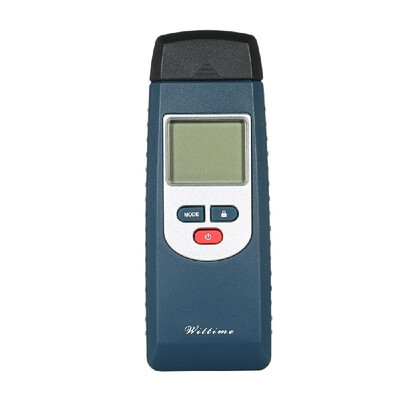 Two Pins Digital Wood Moisture Meter Humidity Temperature Tester 02 Percent Accuracy Thermometer Hygrometer Timber Damp Detector