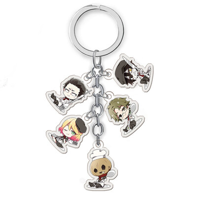 CAR-TOBBY Anime Angels of Death Rachel Isaac Zack Ray Keychain Key Ring Cute Key Chain
CAR-TOBBY Anime Angels of Death Rachel Isaac Zack Ray Keychain Key Ring Cute Key Chain