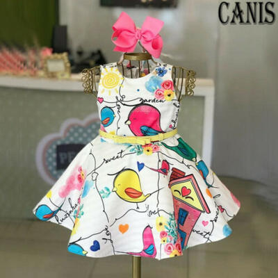 Summer Kid Baby Girls Dresses Princess Pageant Party Tutu Dress Cute Sundress
Summer Kid Baby Girls Dresses Princess Pageant Party Tutu Dress Cute Sundress