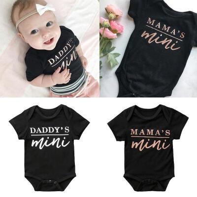 Newborn Baby Boys Girls Daddy&39s Mama&39s Romper Jumpsuit Bodysuit Clothes Outfits
Newborn Baby Boys Girls Daddy&39s Mama&39s Romper Jumpsuit Bodysuit Clothes Outfits