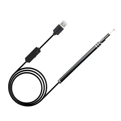 USB Ear Cleaning Endoscope Visual Earpick With Mini Camera Ears Spoon Cleaning Tool 6 Adjustable LED 2 in 1 Multifunction USB Int
USB Ear Cleaning Endoscope Visual Earpick With Mini Camera Ears Spoon Cleaning Tool 6 Adjustable LED 2 in 1 Multifunction USB Int