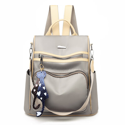 Double-shoulder bag womens Korea style nylon fashionable bag travel waterproof Oxford canvas backpack
Double-shoulder bag womens Korea style nylon fashionable bag travel waterproof Oxford canvas backpack