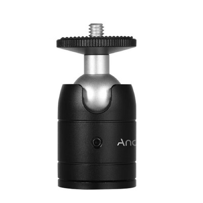 Andoer Tripod Ball Head 360 Degree Swivel Compatible with DSLR Camera Tripod Selfie Stick Monopod
Andoer Tripod Ball Head 360 Degree Swivel Compatible with DSLR Camera Tripod Selfie Stick Monopod
